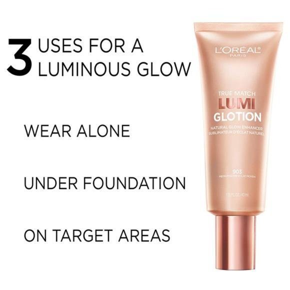 L'Oreal Paris True Match Lumi Glotion Natural Glow Enhancer Lotion, Light, 1.35 - Picture 5 of 5